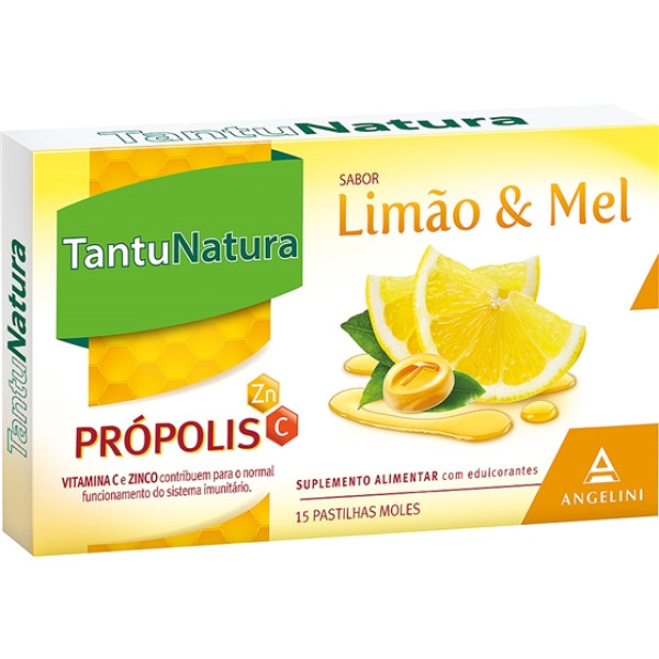 TantuNatura Pastilhas Limão e Mel X15